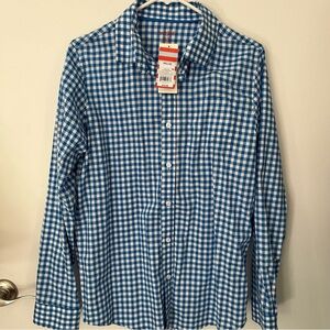 Cat & Jack boys long sleeve button down xxl new with tags